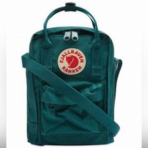 Fjallraven Kanken Sling in arctic green. New with tags